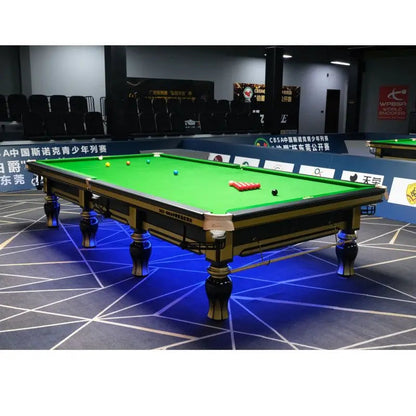 Wholesaler Snooker & Billiard Customized American billiard pool table with Slate Cushion Material