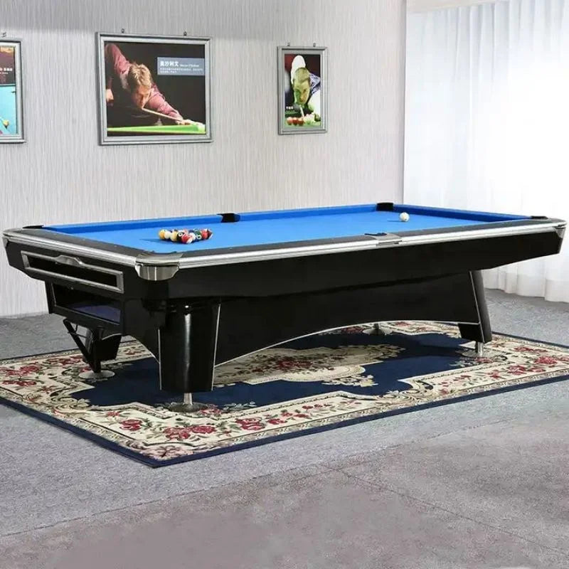 Wholesaler Snooker & Billiard Customized American billiard pool table with Slate Cushion Material