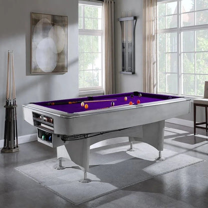 Wholesaler Snooker & Billiard Customized American billiard pool table with Slate Cushion Material